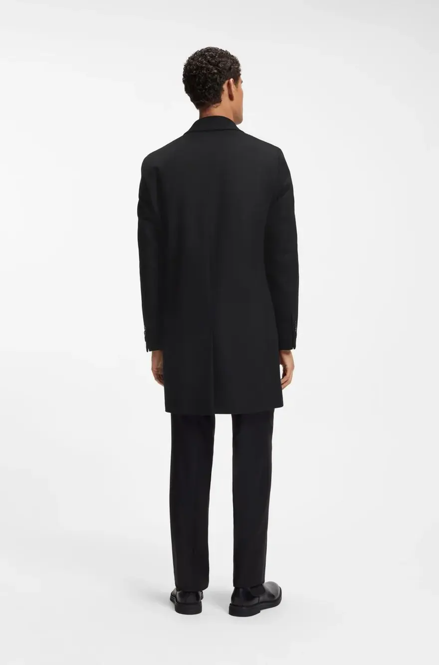 Пальто Hugo Boss slim fit з кашеміру — фото 4
